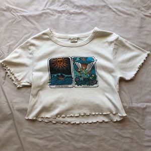 Urban Outfitters Star Crossed Lover Crop Top